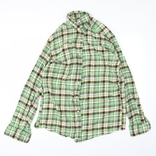 uni Mens Green    Dress Shirt Size XL