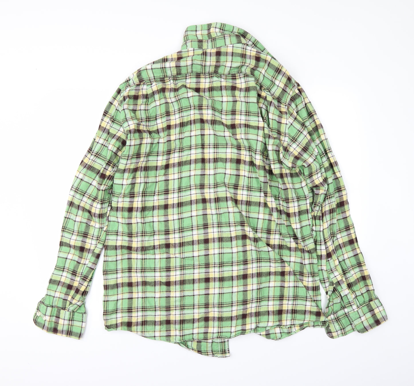 uni Mens Green    Dress Shirt Size XL