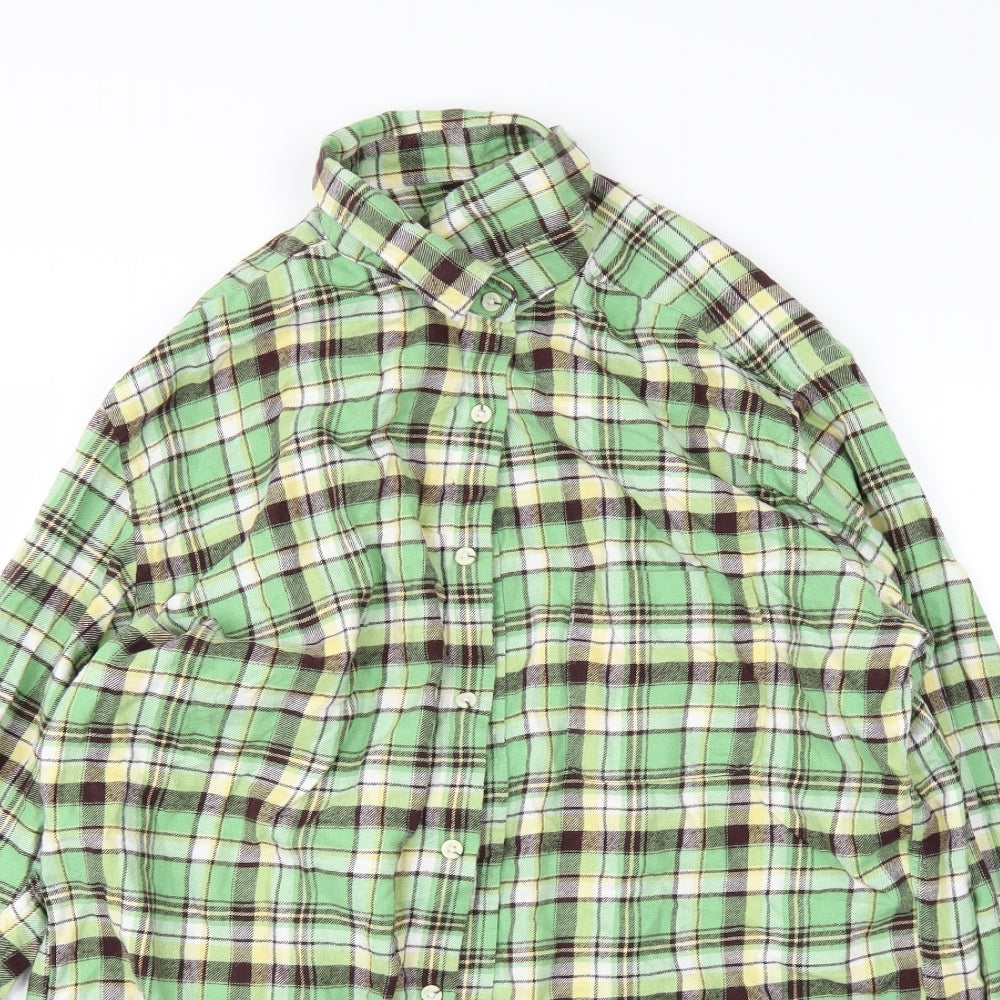 uni Mens Green    Dress Shirt Size XL