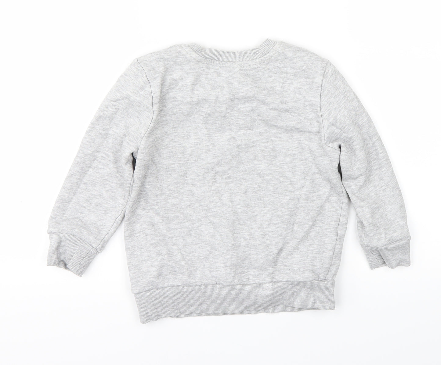 George Girls Grey   Pullover Jumper Size 2-3 Years