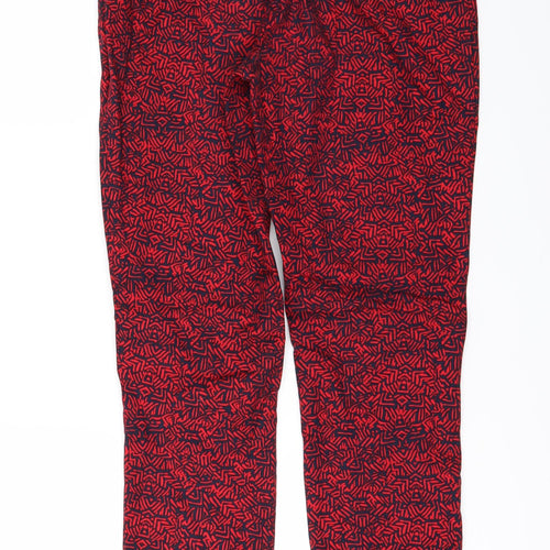 NEXT Womens Red   Jogger Leggings Size 6 L26 in