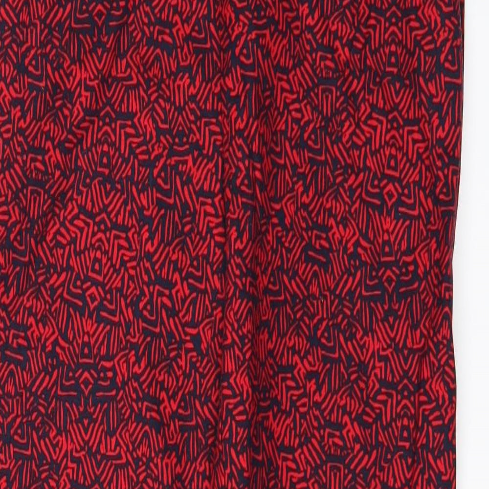 NEXT Womens Red   Jogger Leggings Size 6 L26 in