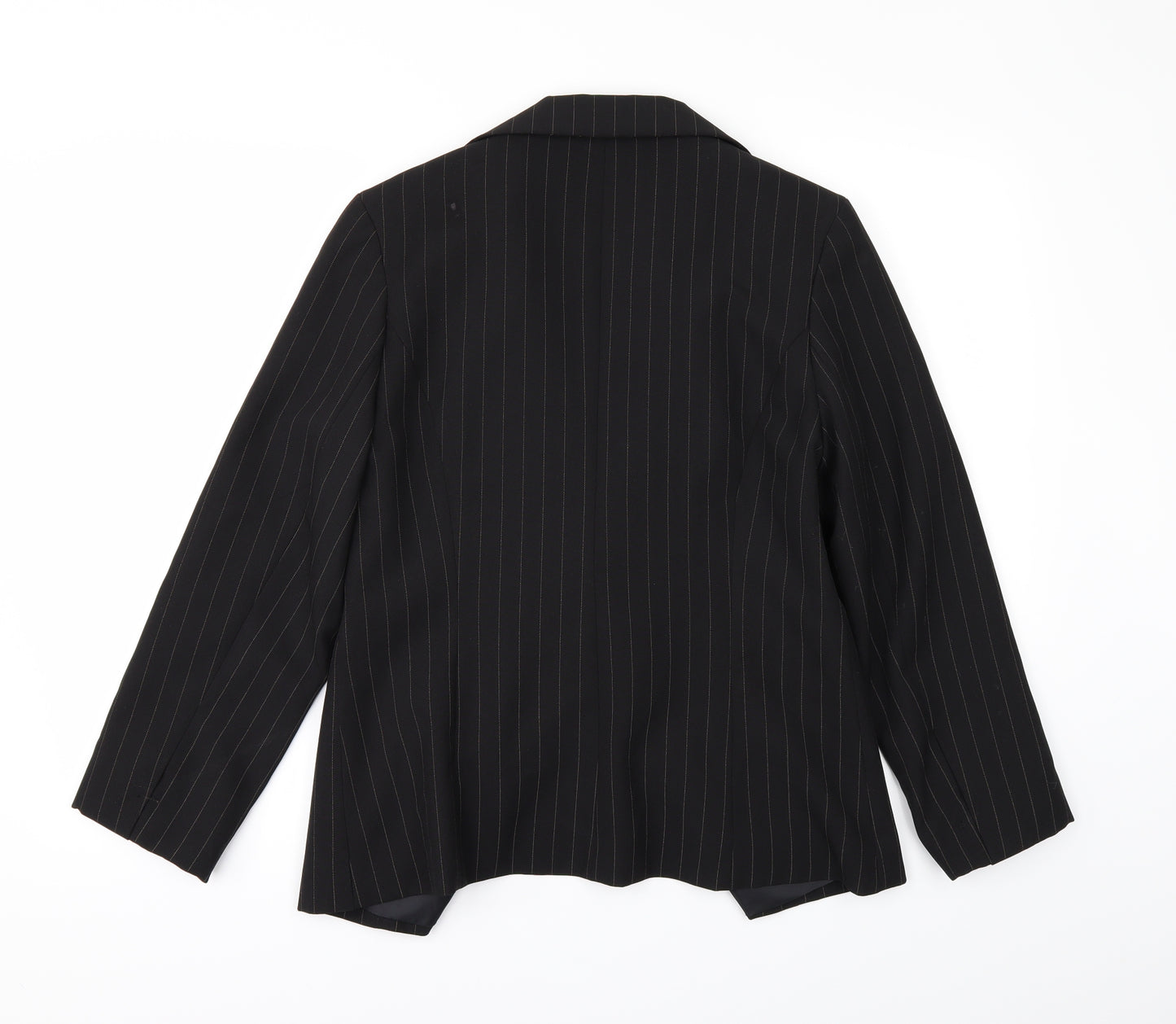 Atmosphere Womens Black   Overcoat Coat Size 12