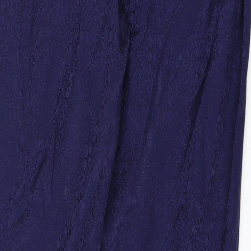George Womens Purple   Trousers  Size 8 L26 in