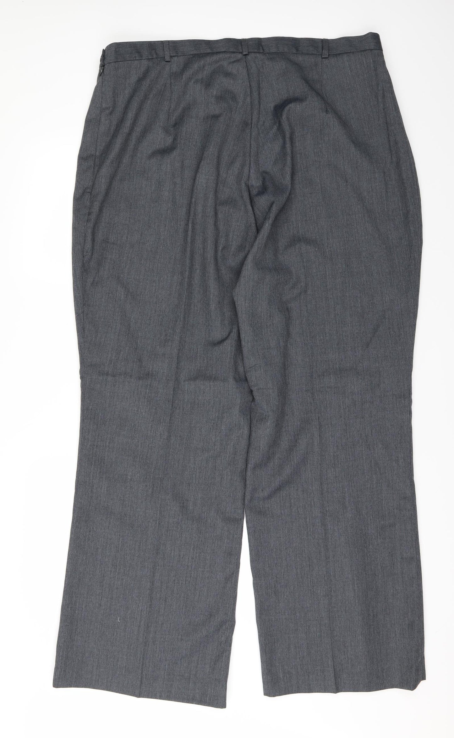 buisness solutions Mens Grey   Trousers  Size 28 L31 in