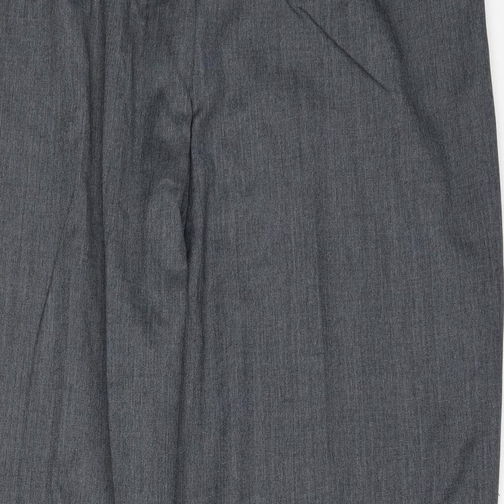 buisness solutions Mens Grey   Trousers  Size 28 L31 in