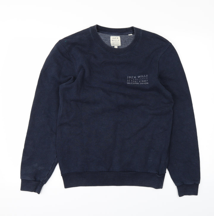 Jack Wills Womens Blue   Pullover Jumper Size XS