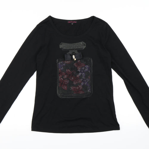 My Pink Tee Womens Black   Basic T-Shirt Size M