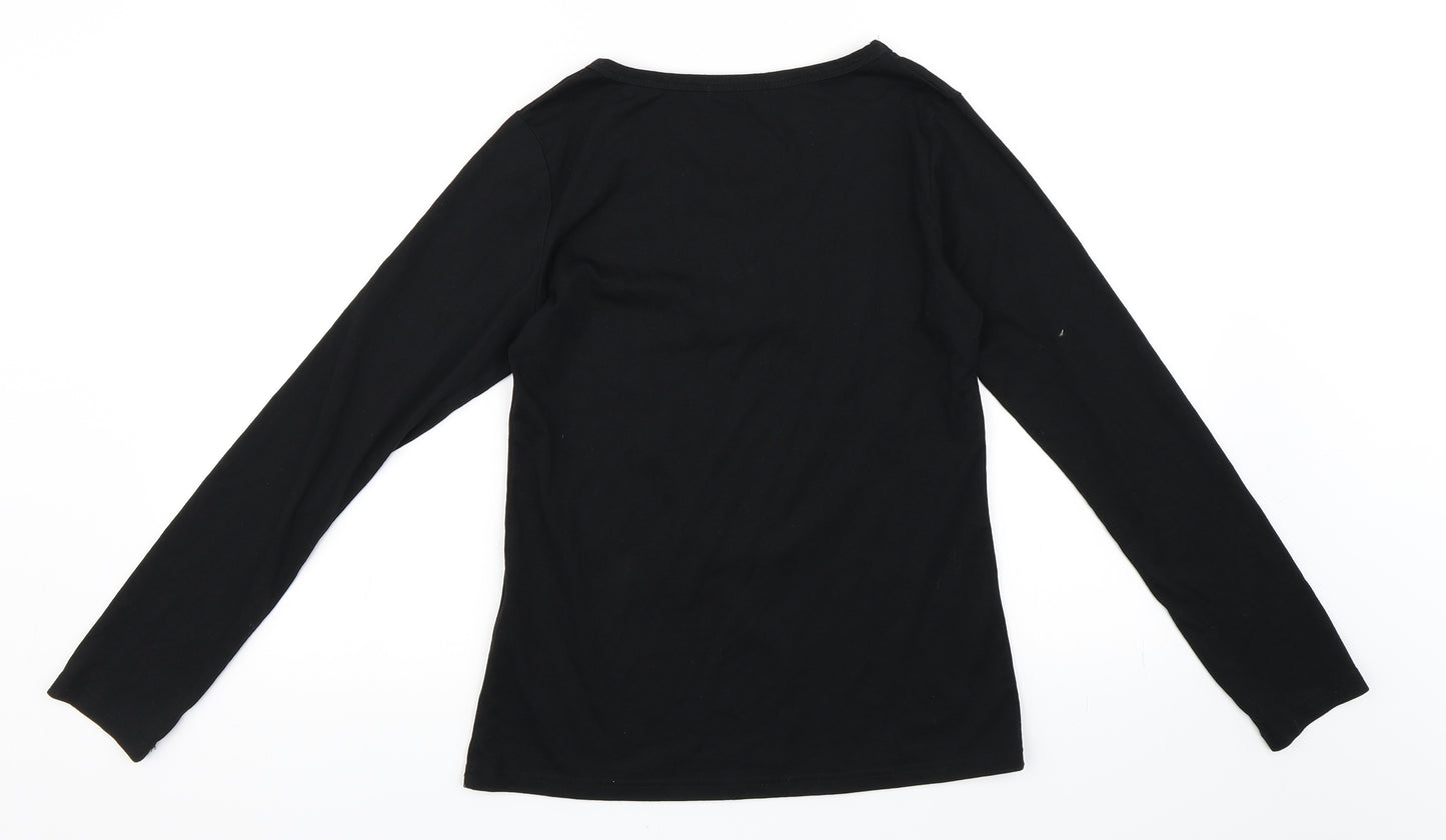 My Pink Tee Womens Black   Basic T-Shirt Size M