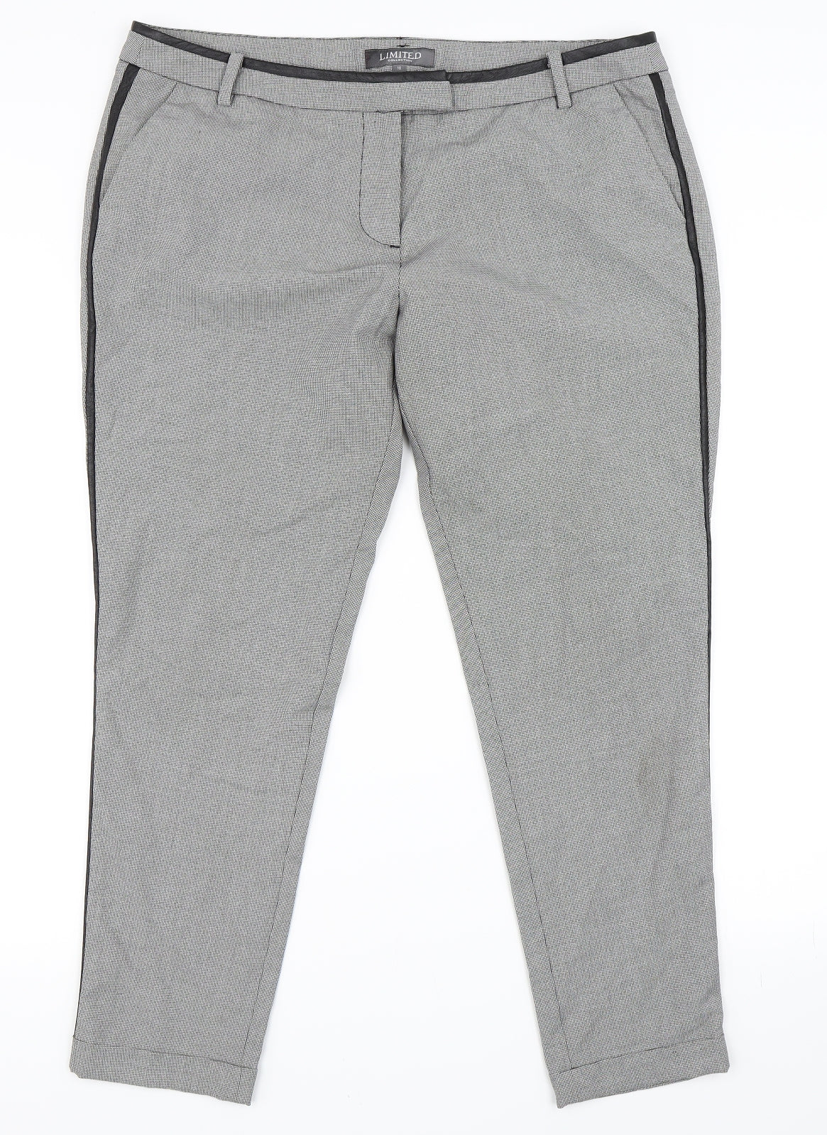Marks and Spencer Womens Grey   Trousers  Size 16 L27 in