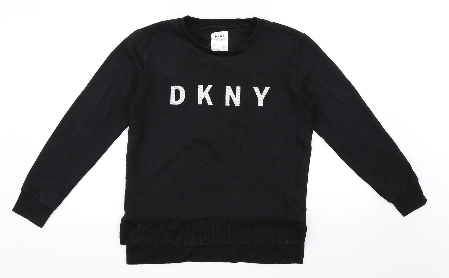 DKNY Mens Black   Pullover Sweatshirt Size S