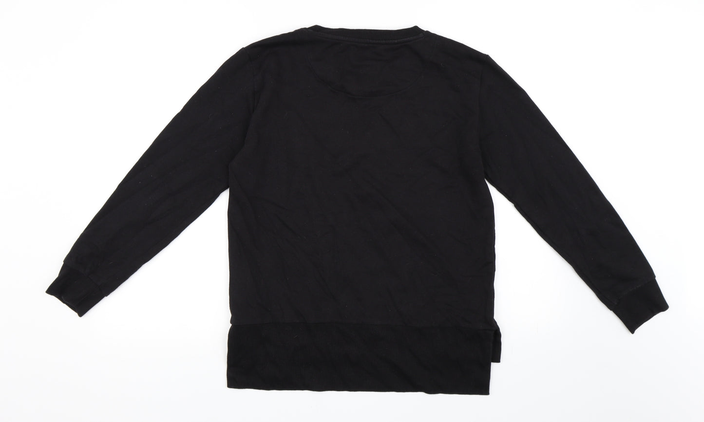DKNY Mens Black   Pullover Sweatshirt Size S