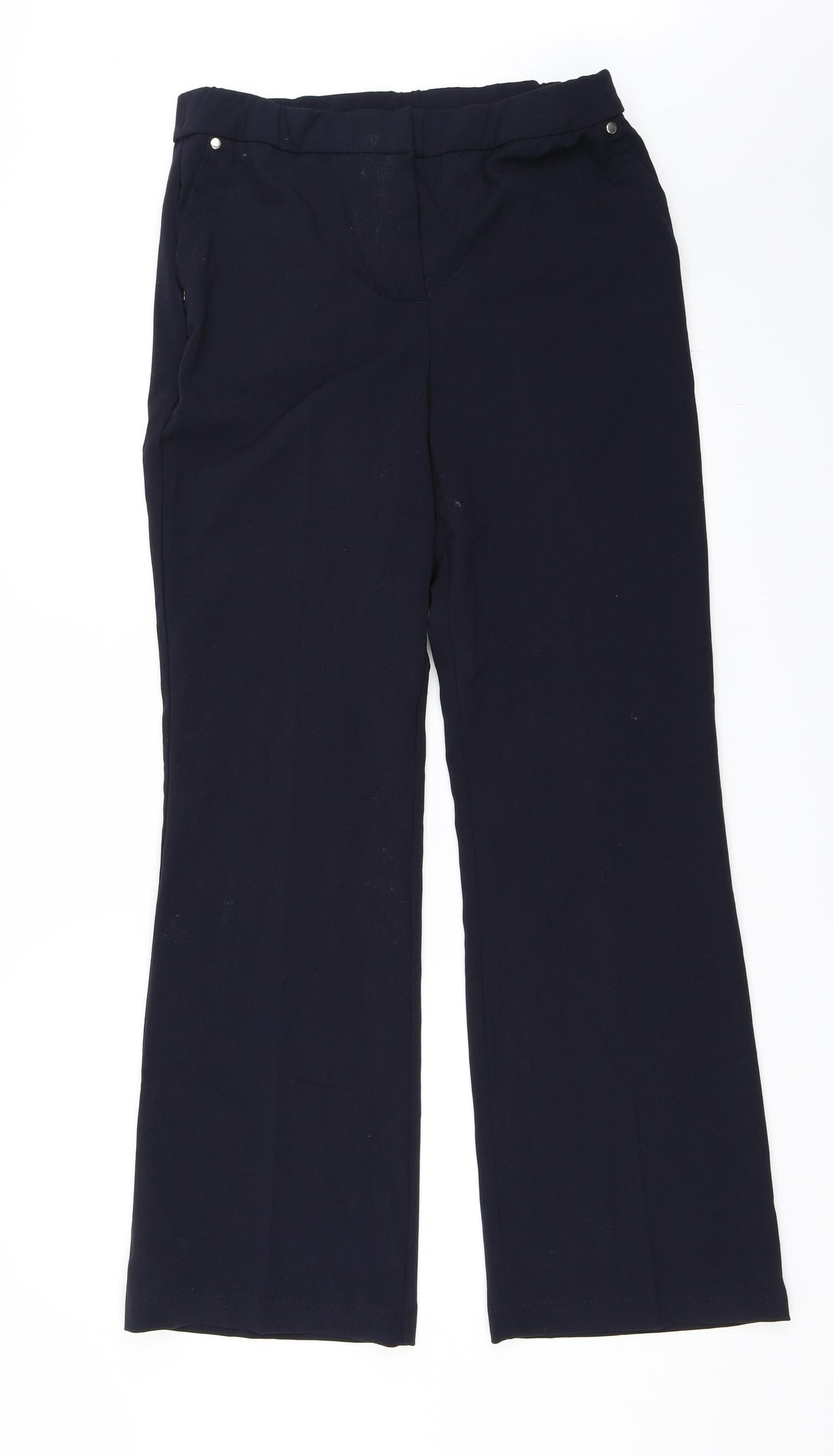 Magi-Fit Womens Blue   Trousers  Size 14 L31 in
