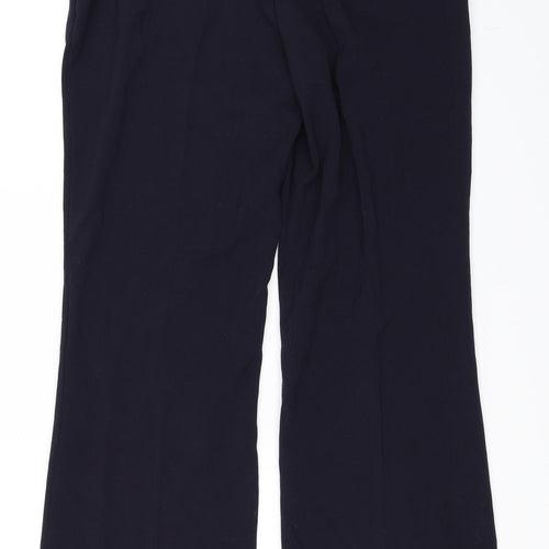 Magi-Fit Womens Blue   Trousers  Size 14 L31 in