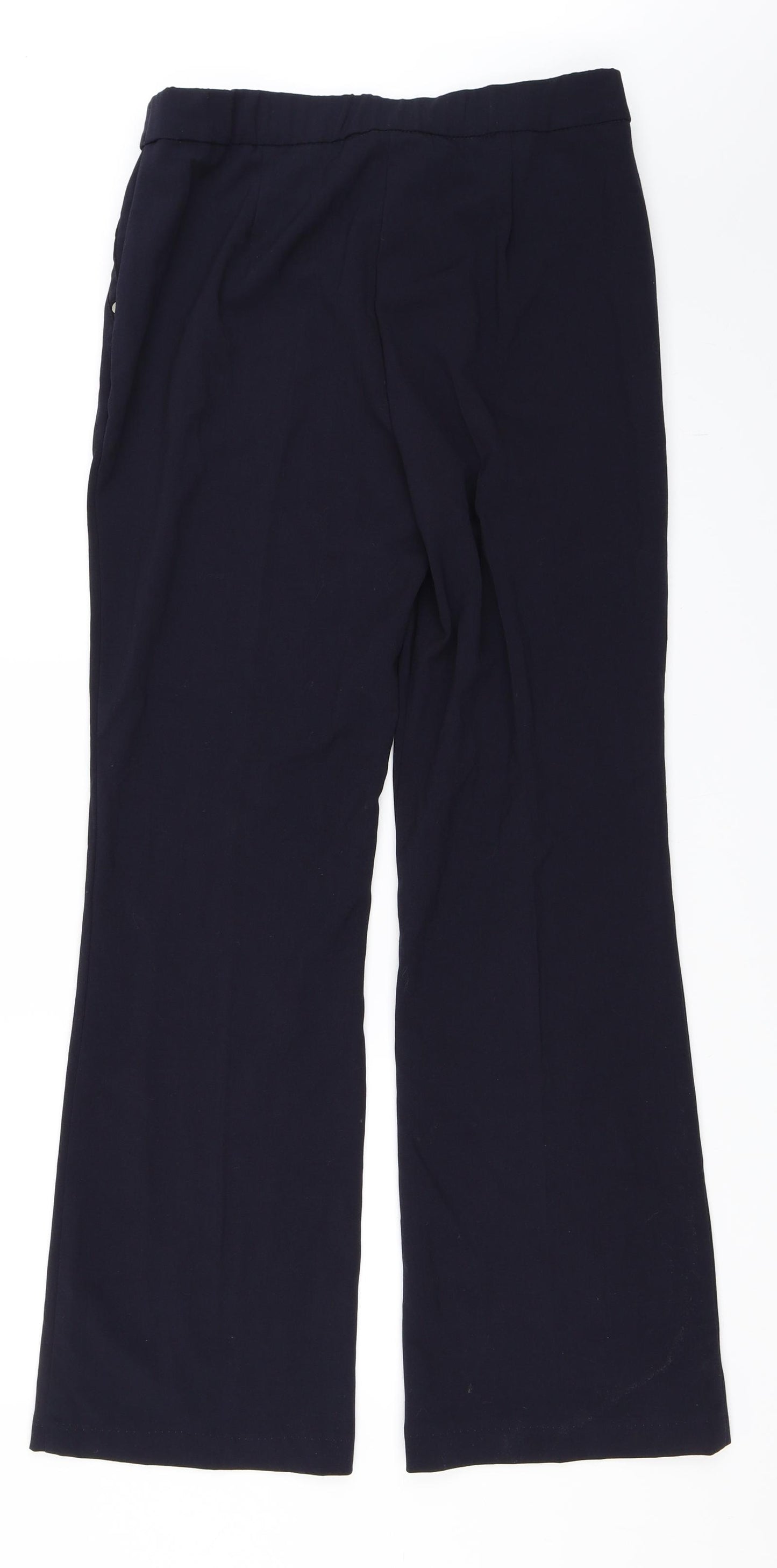 Magi-Fit Womens Blue   Trousers  Size 14 L31 in