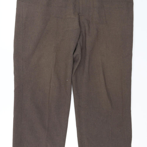 Farah Mens Brown   Trousers  Size 38 in L29 in