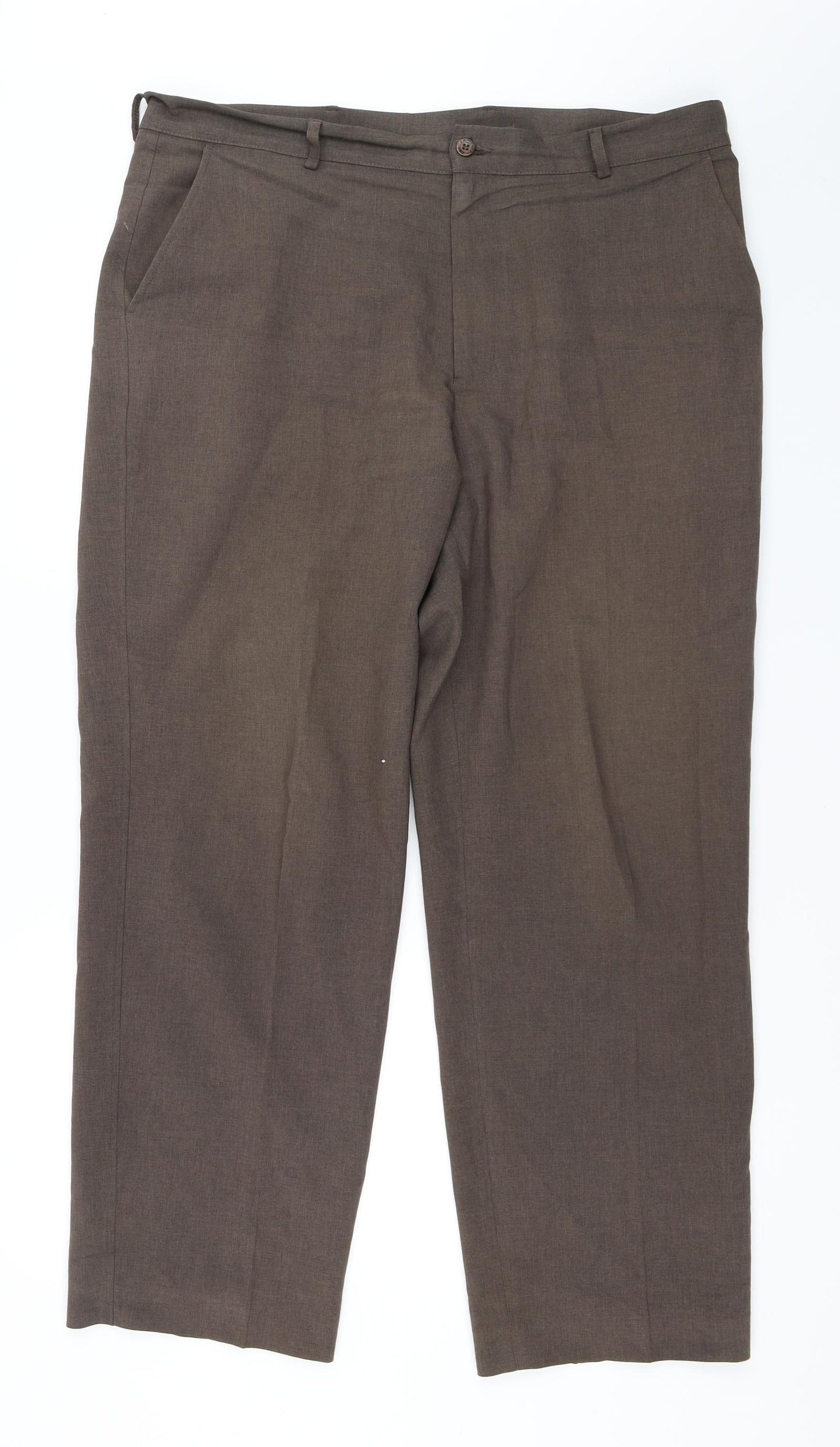 Farah Mens Brown   Trousers  Size 38 in L29 in