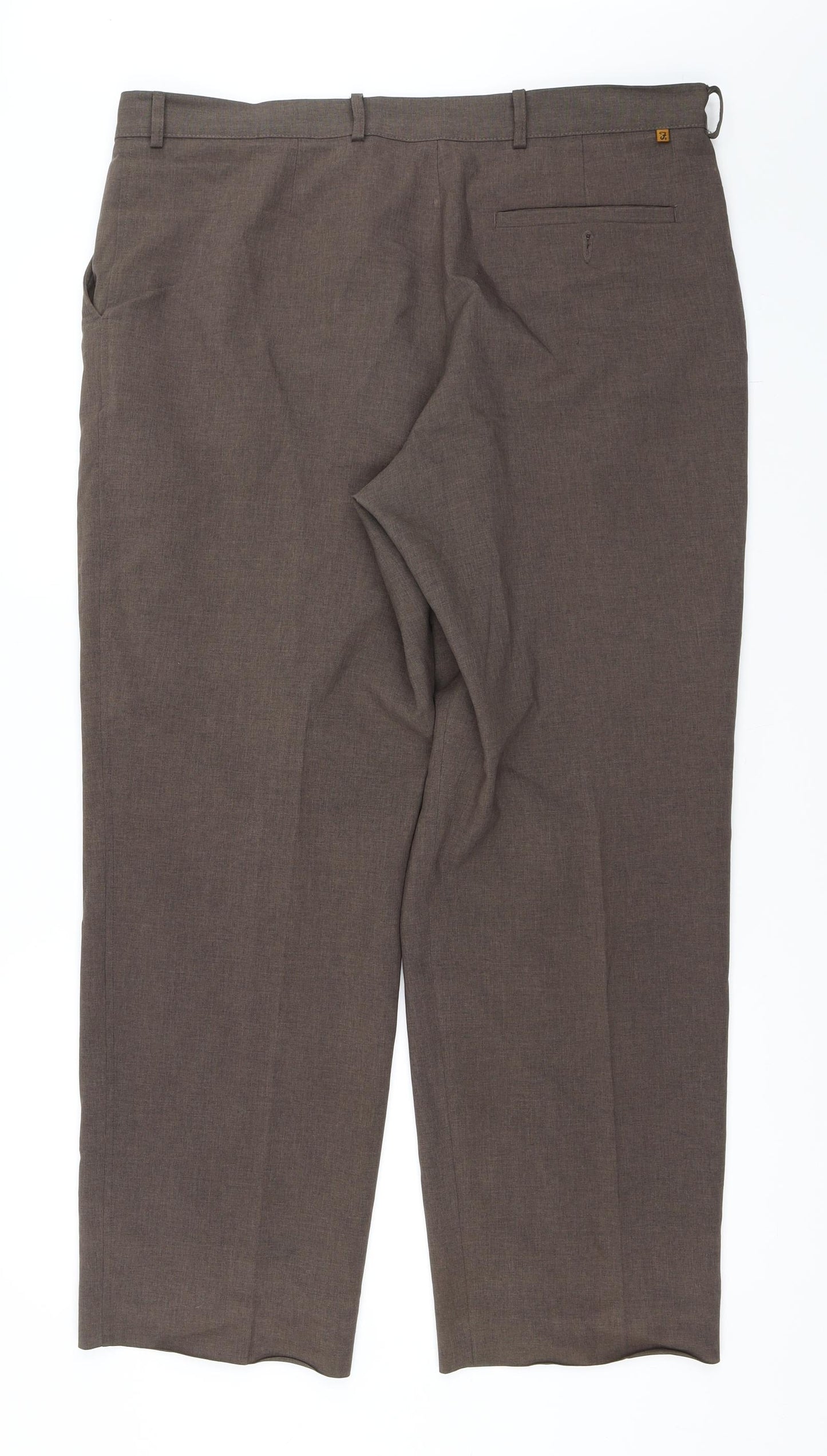 Farah Mens Brown   Trousers  Size 38 in L29 in