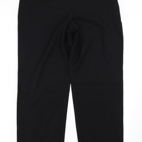 Marks and Spencer Womens Black   Trousers  Size 12 L28 in