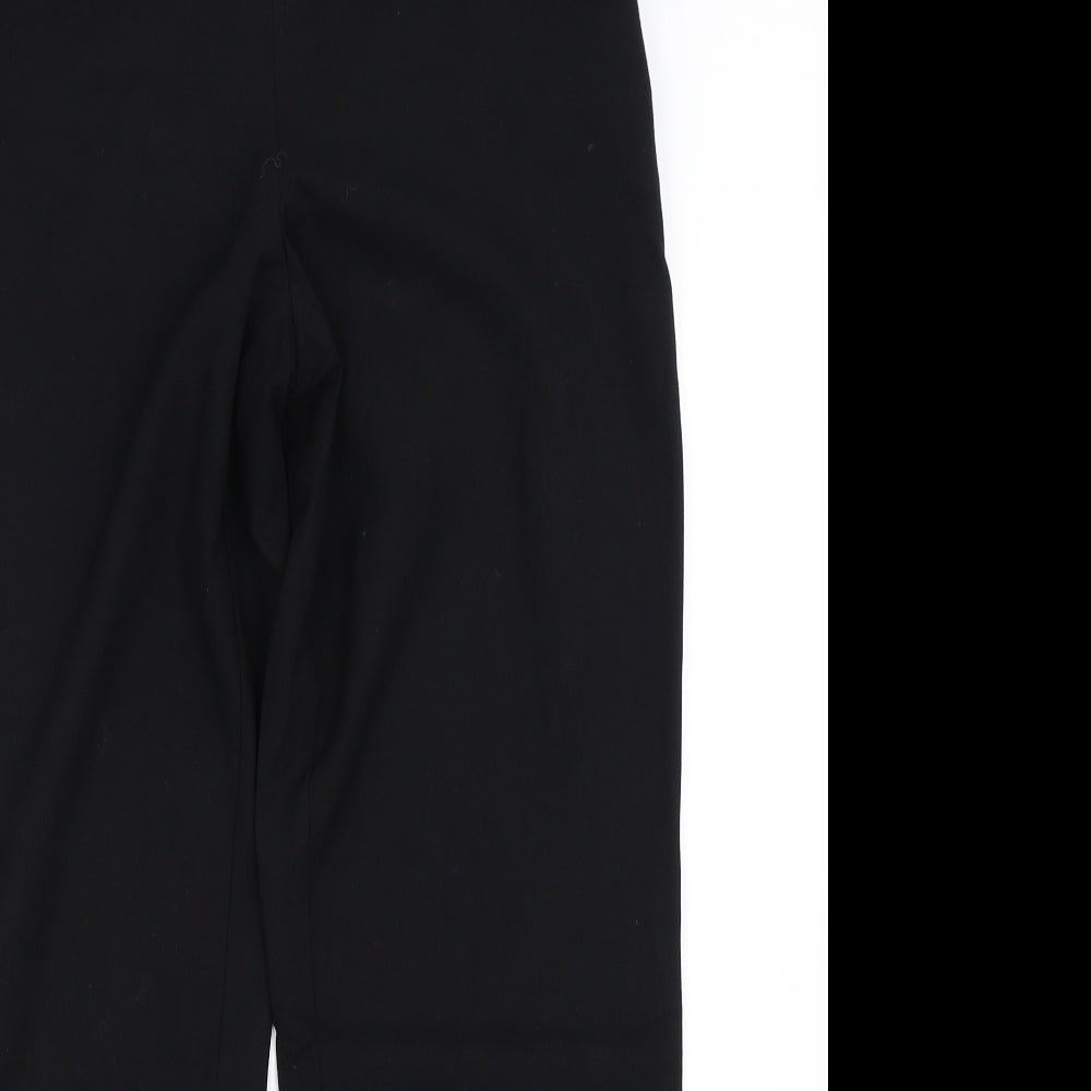Marks and Spencer Womens Black   Trousers  Size 12 L28 in