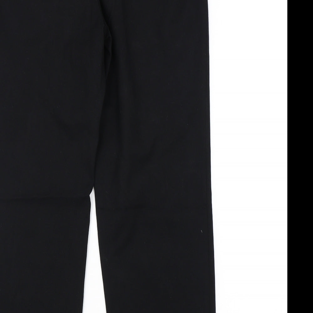 Marks and Spencer Womens Black   Trousers  Size 12 L28 in