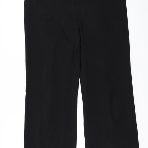 AMARANTO Womens Black   Trousers  Size 14 L29 in