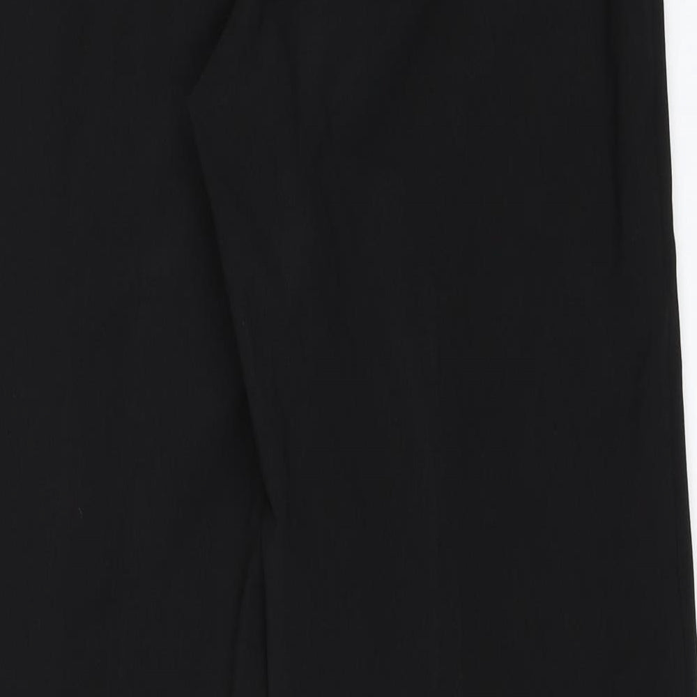 AMARANTO Womens Black   Trousers  Size 14 L29 in
