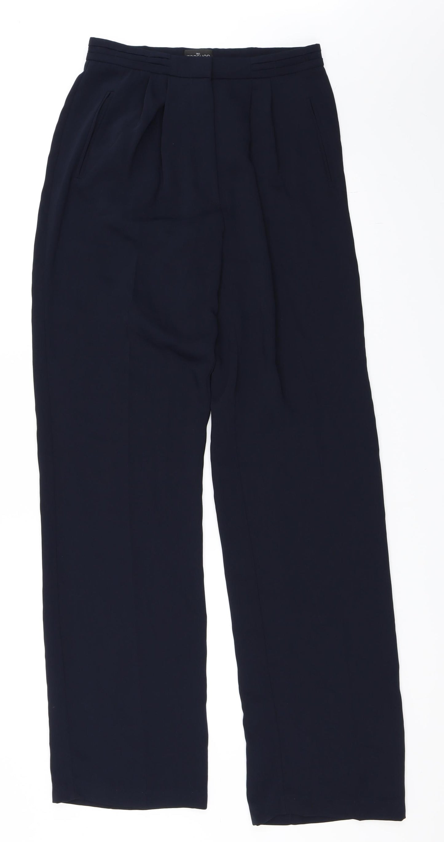 Topshop Womens Blue   Trousers  Size 10 L33 in