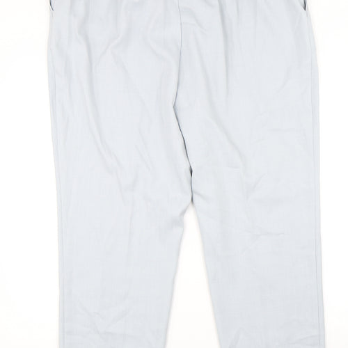 Marks and Spencer Womens Blue   Trousers  Size 22 L26 in