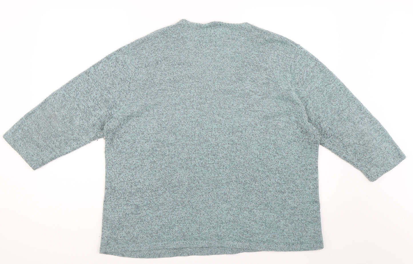 Danmart Womens Blue   Pullover Jumper Size 22