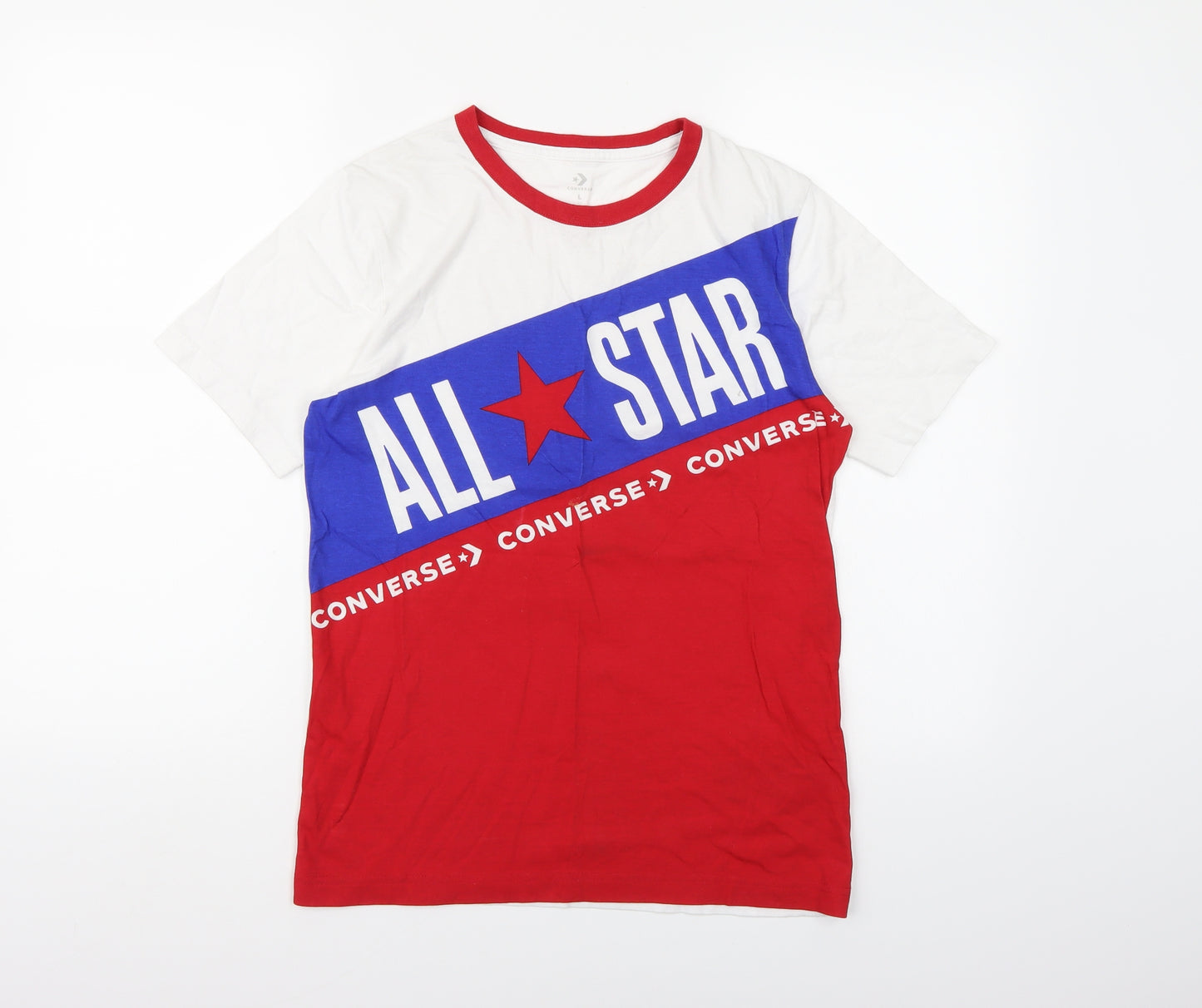 Converse Boys Multicoloured   Basic T-Shirt Size 12-13 Years