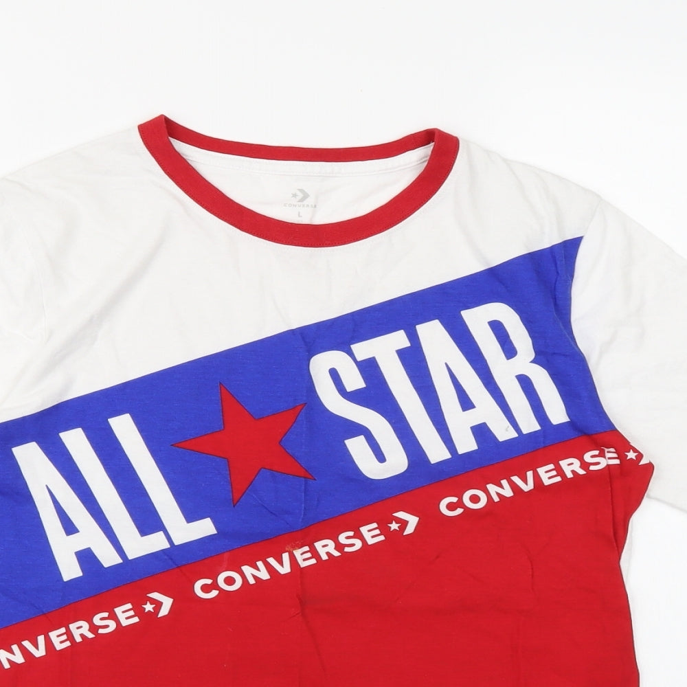 Converse Boys Multicoloured   Basic T-Shirt Size 12-13 Years