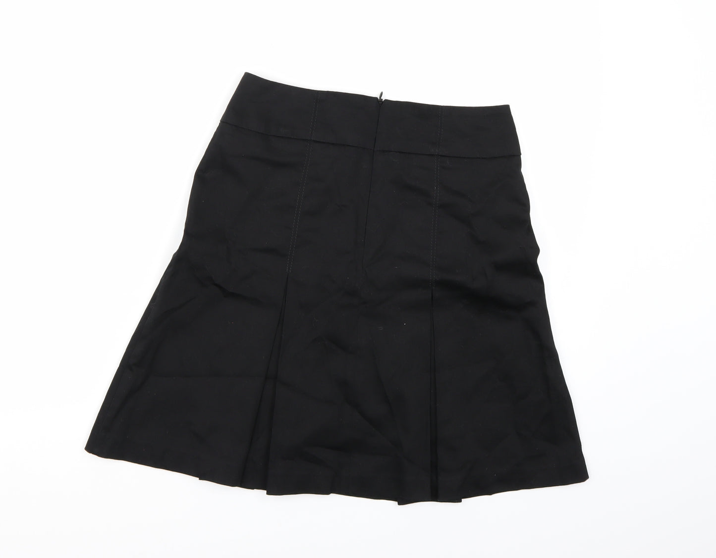 Miss H. Womens Black   Skater Skirt Size 6