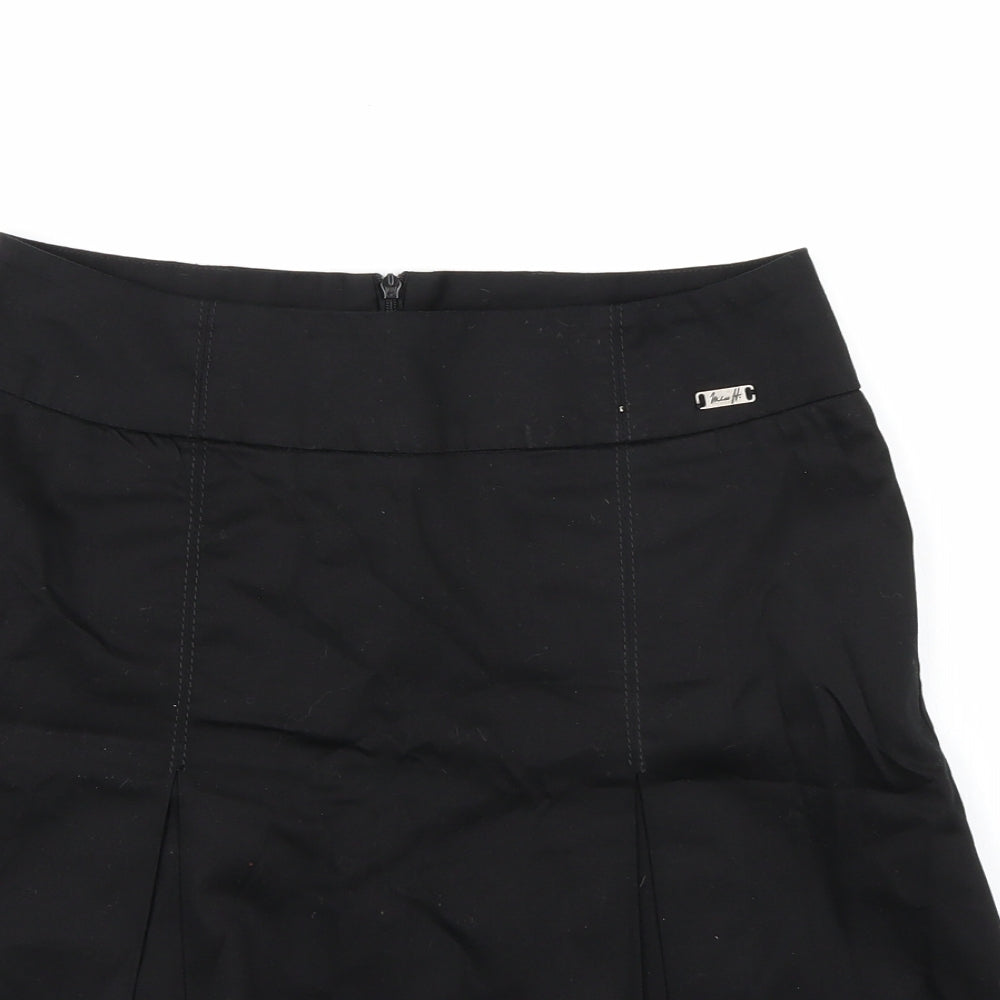 Miss H. Womens Black   Skater Skirt Size 6