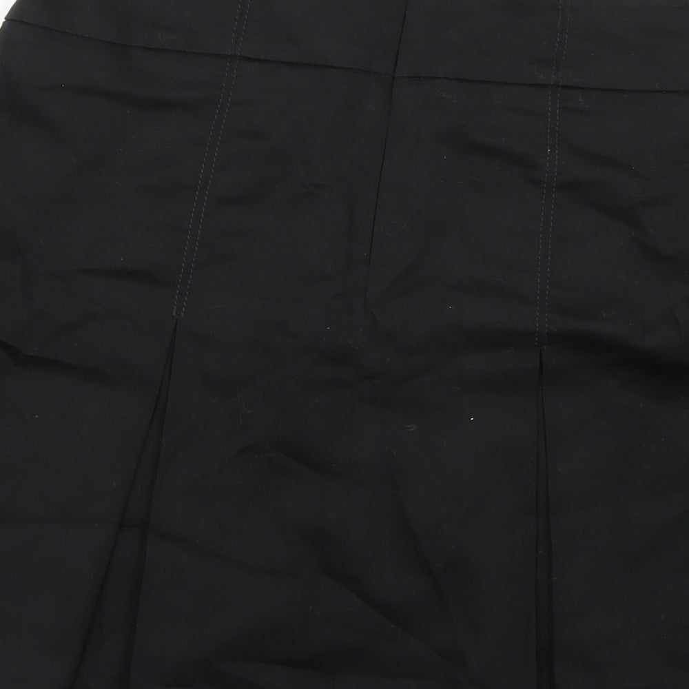 Miss H. Womens Black   Skater Skirt Size 6