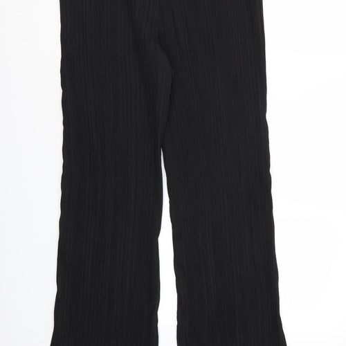 H&M Womens Black   Trousers  Size M L32 in