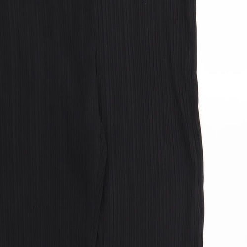H&M Womens Black   Trousers  Size M L32 in