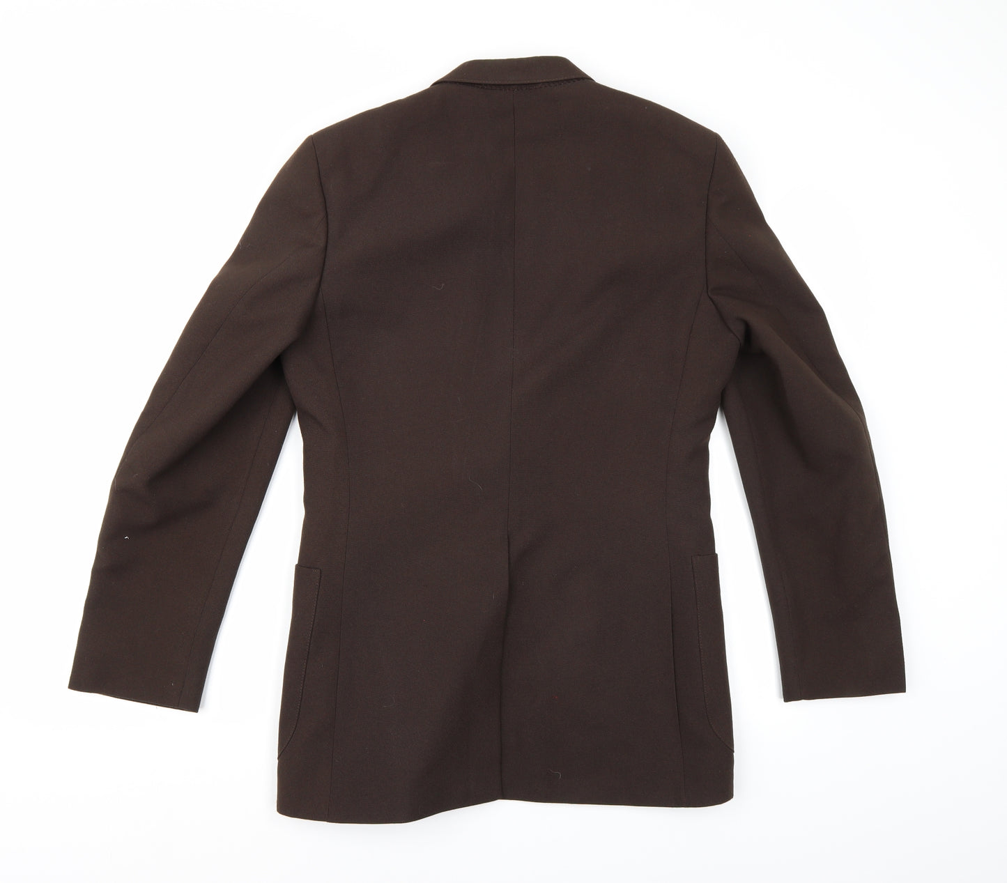 St Michael Mens Brown  Rayon Jacket Suit Jacket Size 36