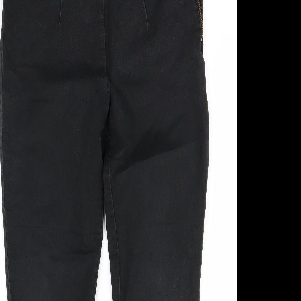 Phase Eight Womens Black  Denim Skinny Jeans Size 14 L28 in