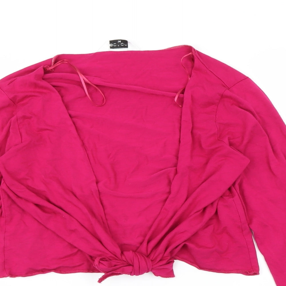 Editions Womens Pink   Cardigan Jumper Size 14