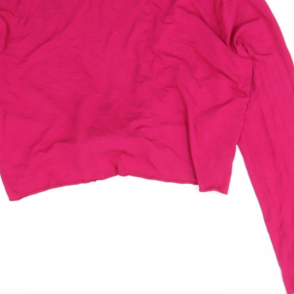 Editions Womens Pink   Cardigan Jumper Size 14
