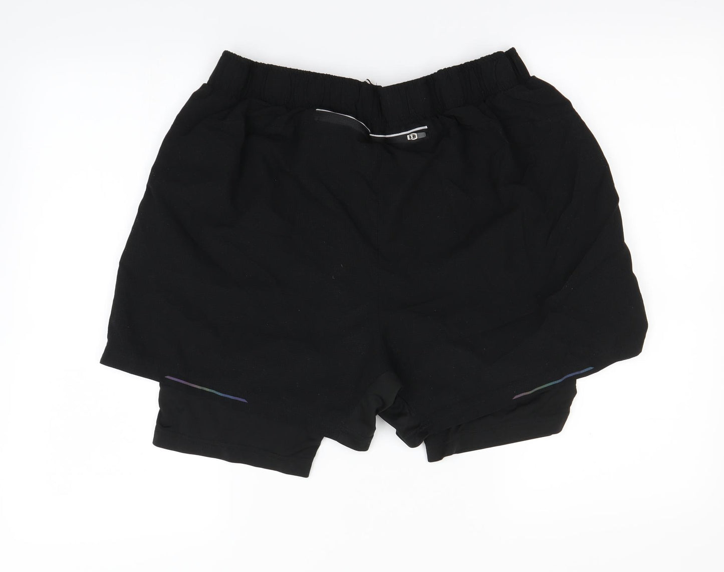 Workout Mens Black   Sweat Shorts Size 2XL