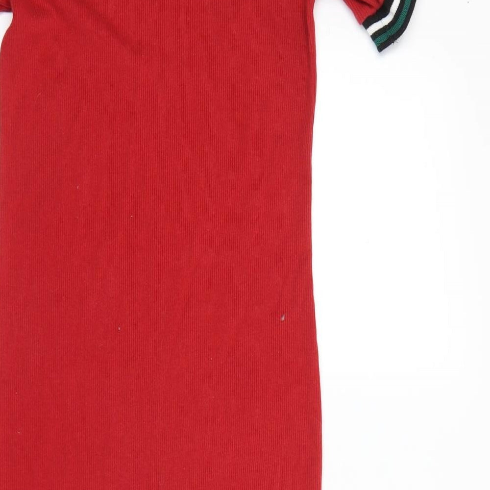 Zara Womens Red   Bodycon  Size M