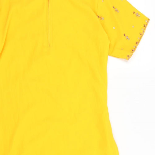 Preworn Womens Yellow   Mini  Size 8