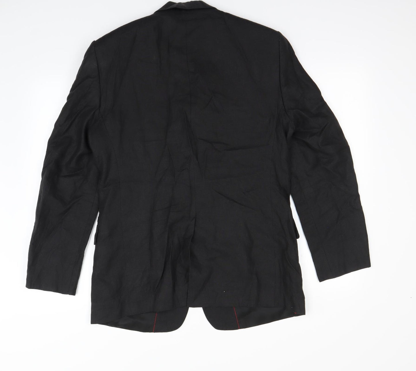 david leonardo Mens Black   Jacket Blazer Size S