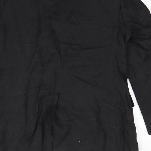 david leonardo Mens Black   Jacket Blazer Size S