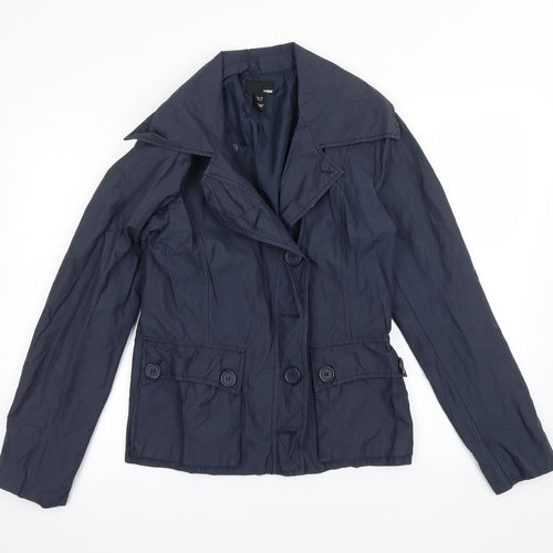 H&M Womens Blue   Jacket  Size 8
