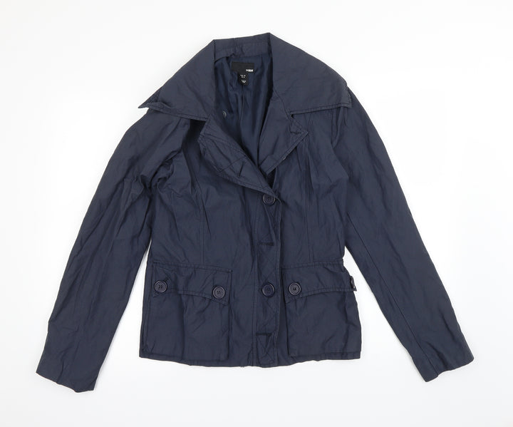 H&M Womens Blue   Jacket  Size 8