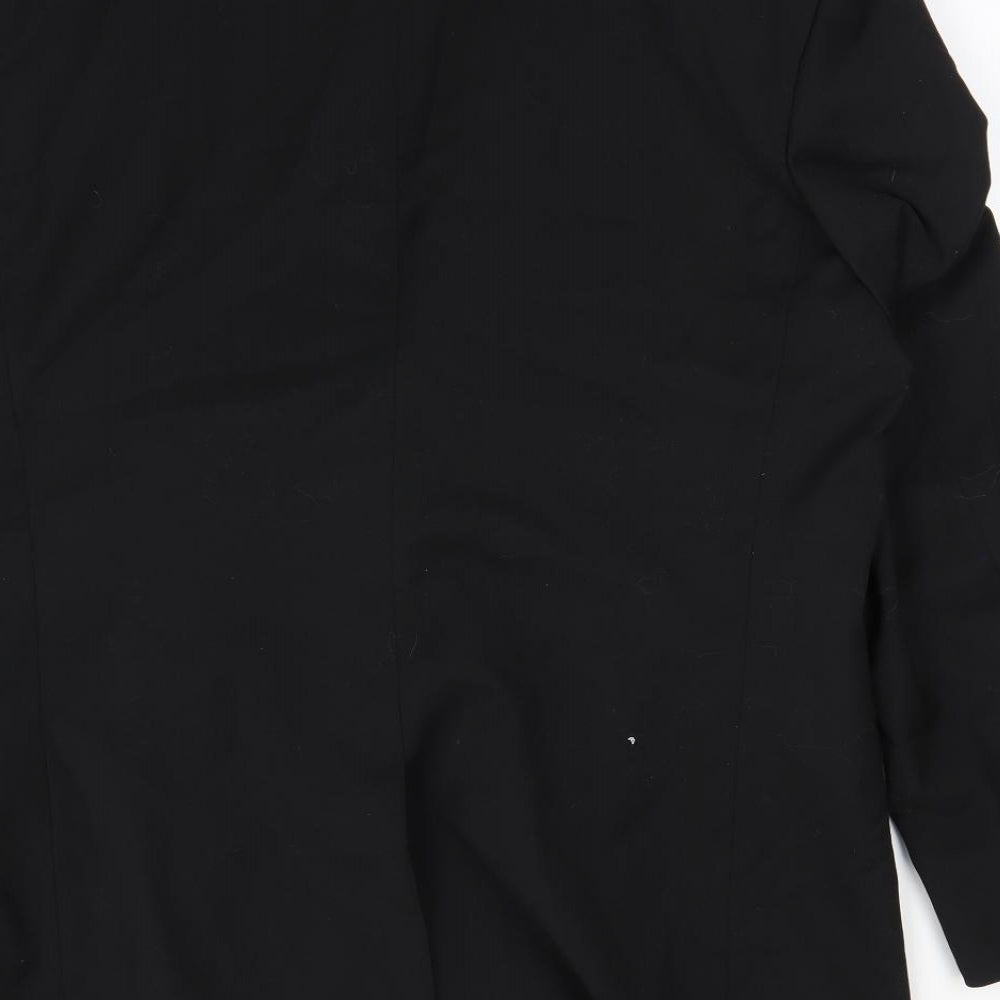 Preworn Mens Black   3 Piece Blazer Size L