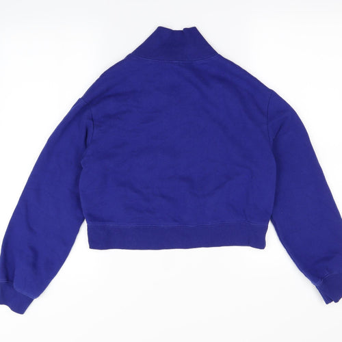 Divded Womens Blue   Henley Jumper Size XS